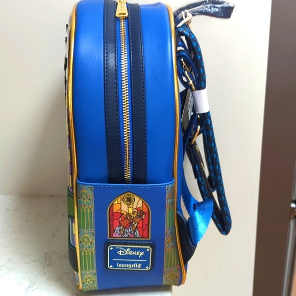 Loungefly Exclusive Disney's Beauty and the Beast Enchantress Mini Backpack - Picture 7 of 11